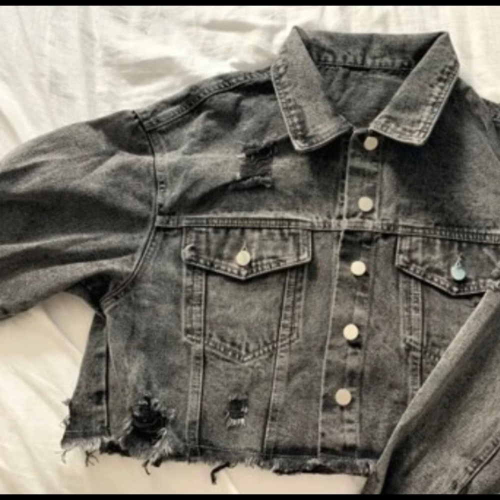 Denim Gray Jacket